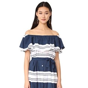 Faithfull Majorca Midi Dress Size XS